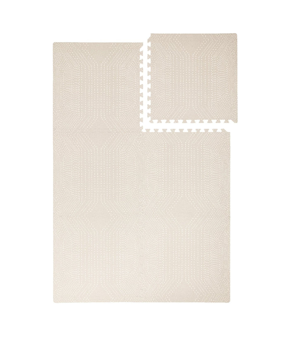 TODDLEKIND-Premium Foam Playmats | Deco - Ecru