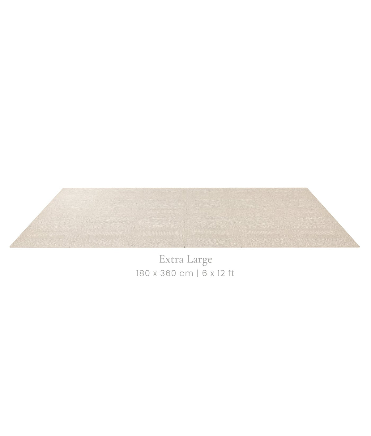 TODDLEKIND-Premium Foam Playmats | Deco - Ecru