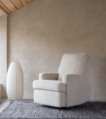 QUAX-Fauteuil Inclinable - Swivel & Gliding - Teddy Taupe
