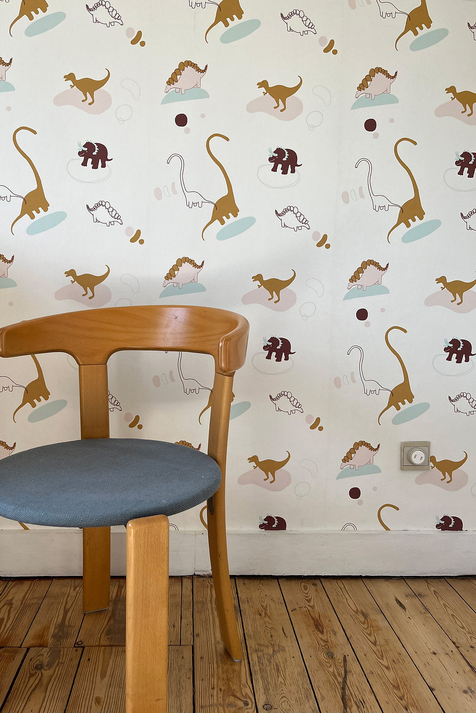 SHINY STEP-Papier Peint Pour Enfants - Sloane