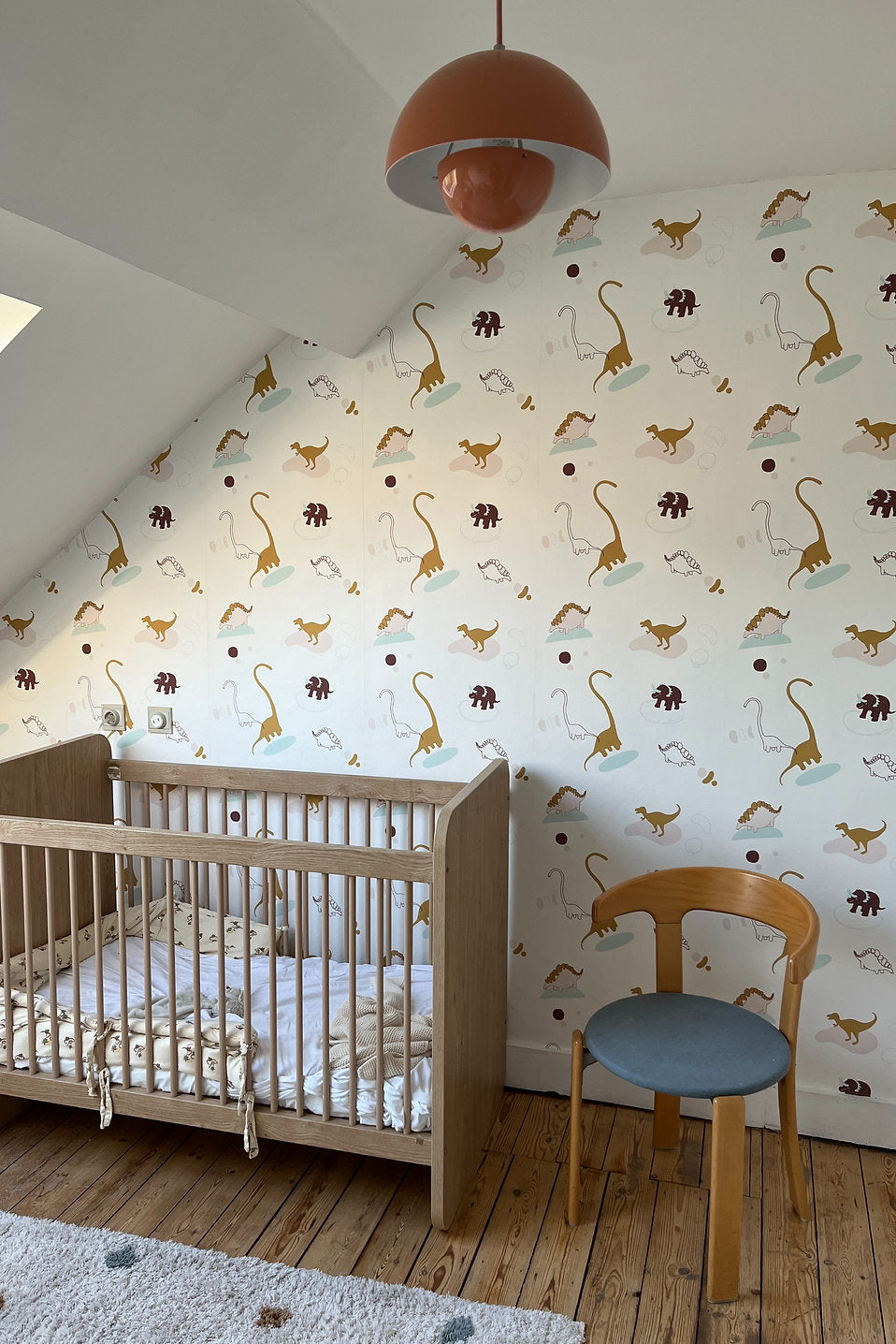 SHINY STEP-Papier Peint Pour Enfants - Sloane