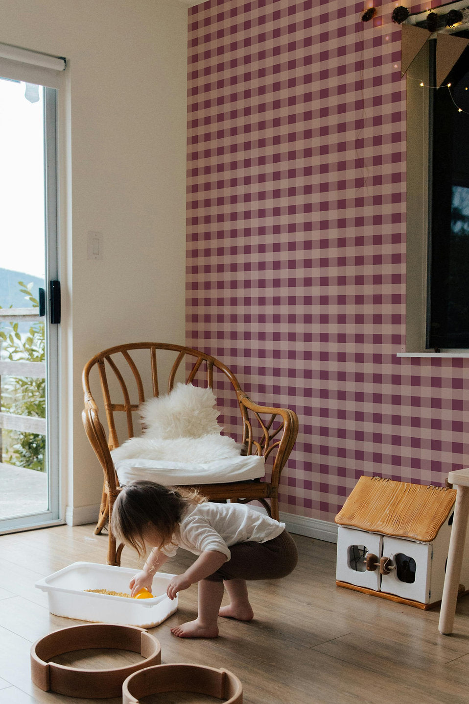 SHINY STEP-Papier Peint Pour Enfants - Helena