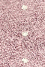LORENA CANALS-Tapis Lavable Petit Biscuit Rose 140 x 140 Cm