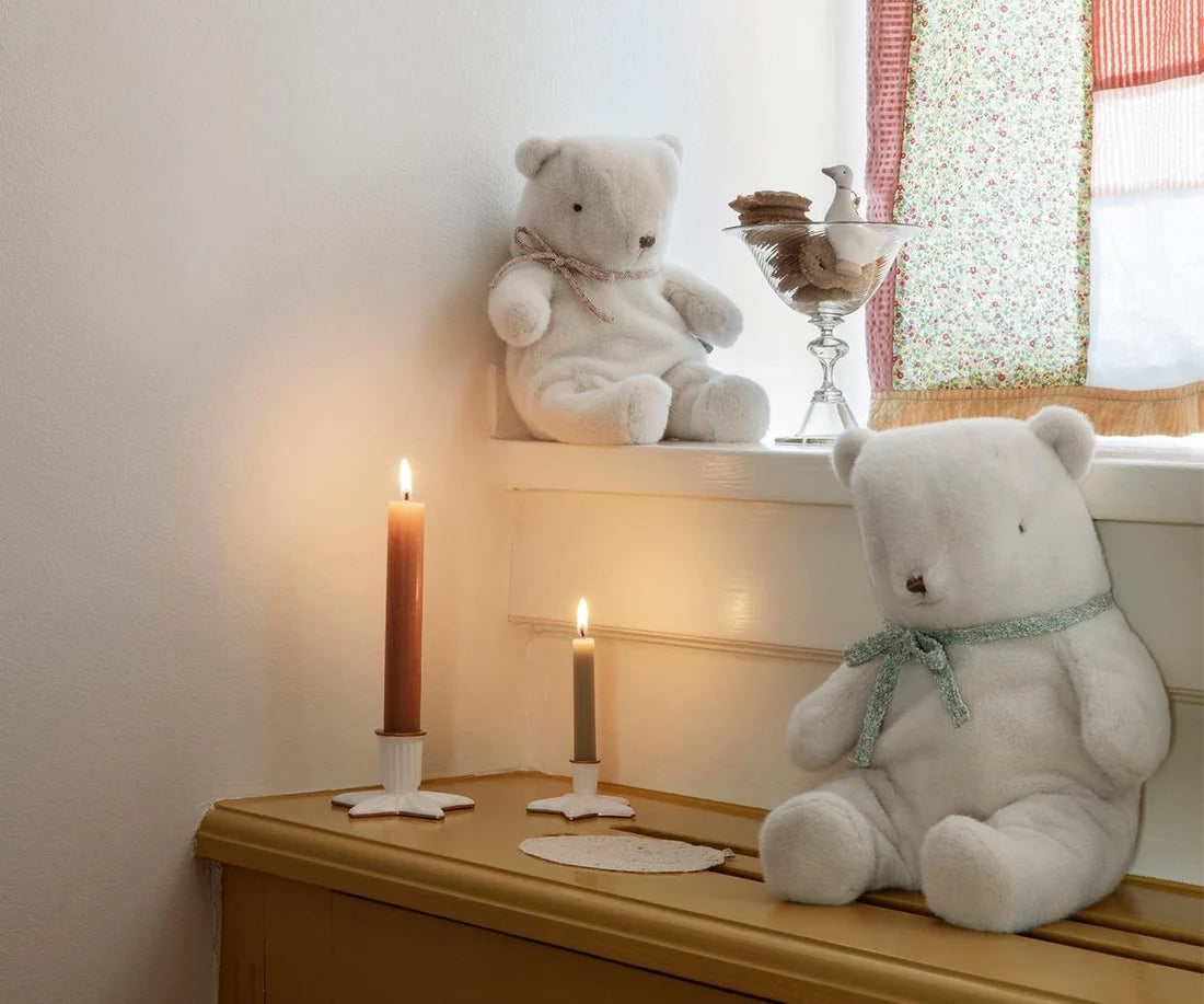 Peluche de oso, Mini - blanco roto