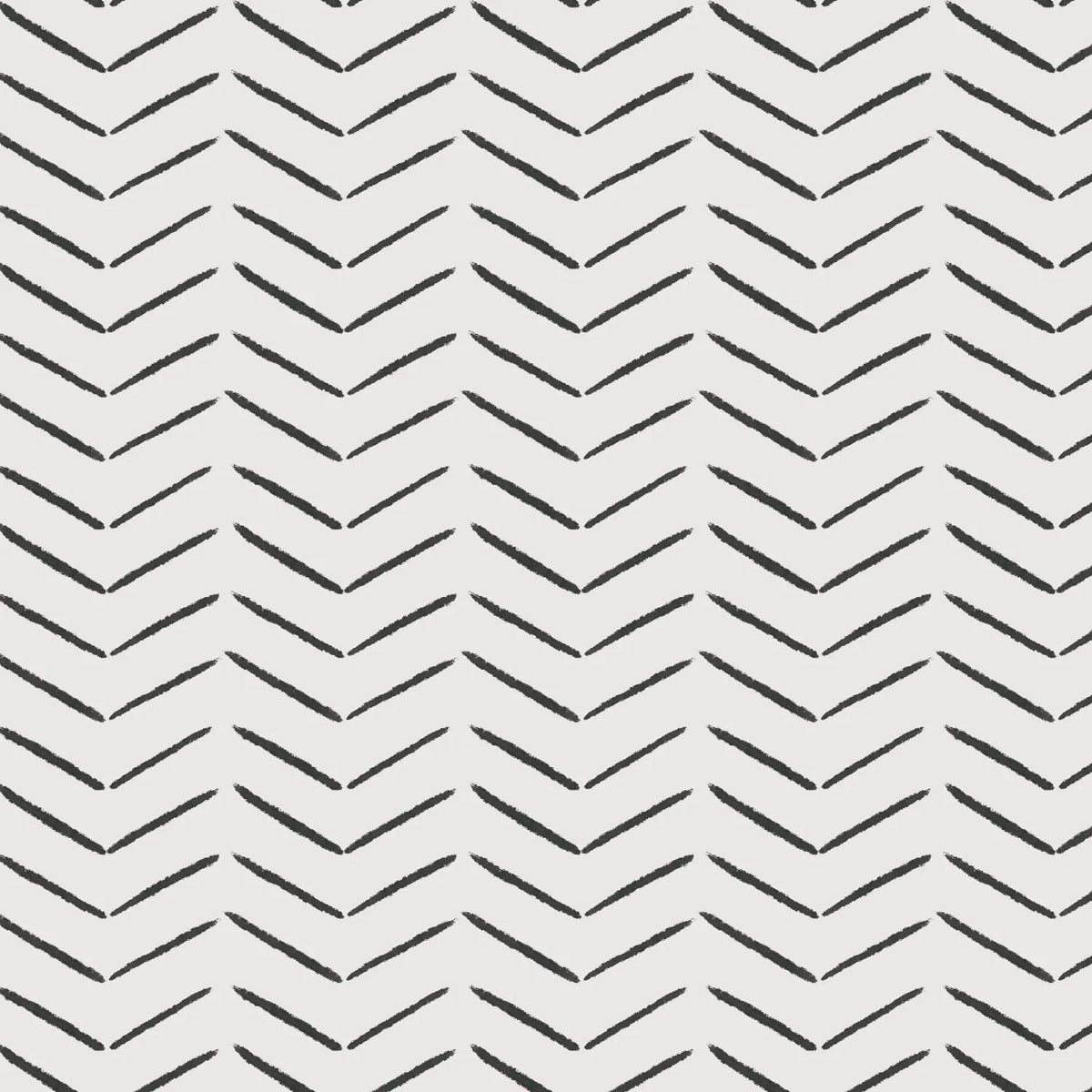 MUNKS & ME-Papier Peint Chambre Enfant à Motif Répété - À Chevrons | Charbon