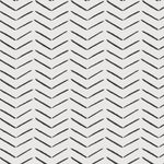 MUNKS & ME-Papier Peint Chambre Enfant à Motif Répété - À Chevrons | Charbon