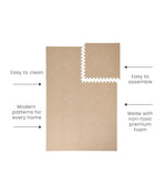 TODDLEKIND-Tapis de Jeu Bébé Tulum - Sandstone
