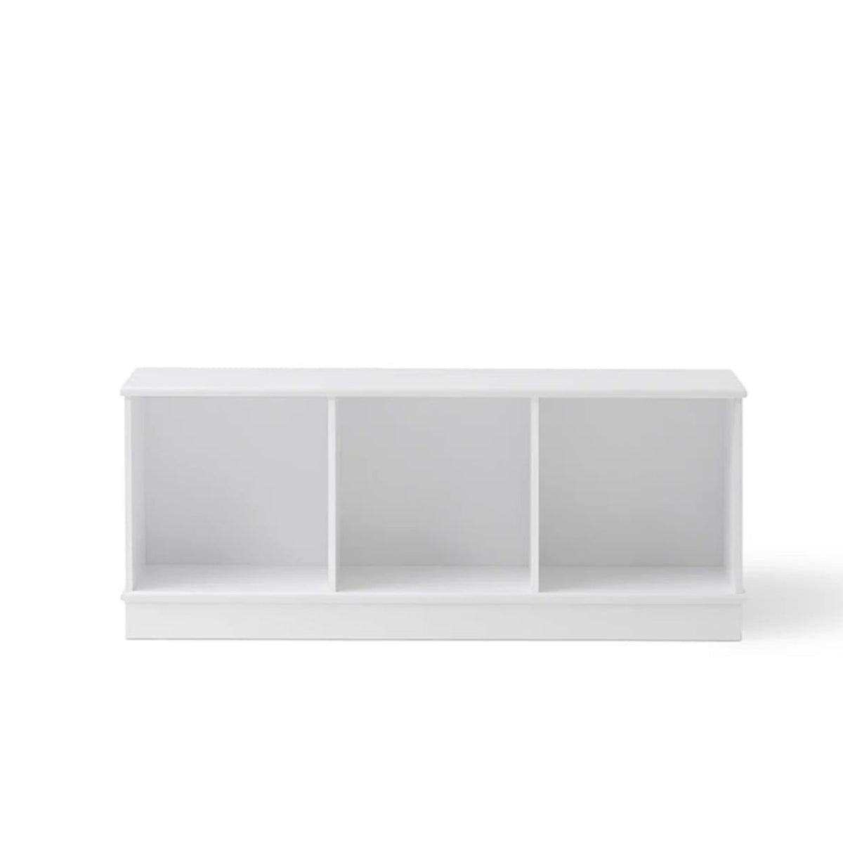 OLIVER FURNITURE-Etagère Wood 3×1 Horizontale Avec Socle