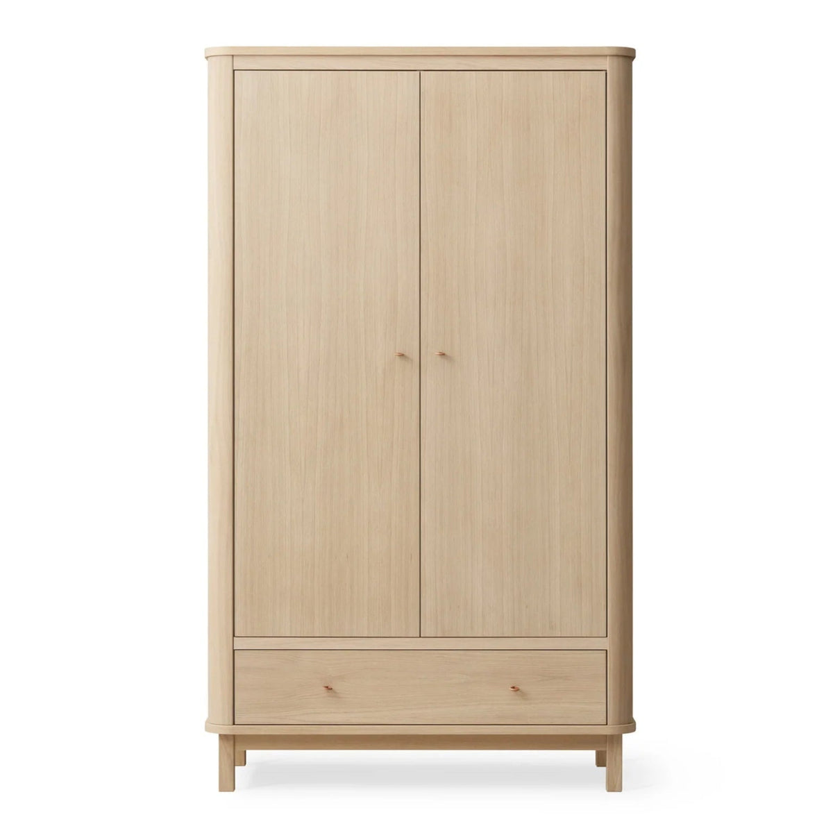 OLIVER FURNITURE-Armoire 2 Portes, Chêne