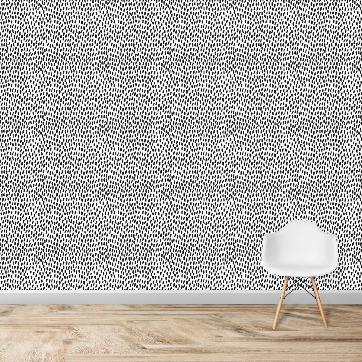 MUNKS & ME-Papier Peint Chambre Enfant à Motif Répété - Abstrait À Mini Points
