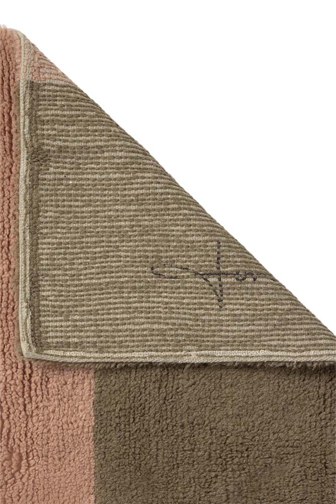 LORENA CANALS-Tapis De Couloir En Laine Chroma Rose - Poudré 80 x 230 Cm