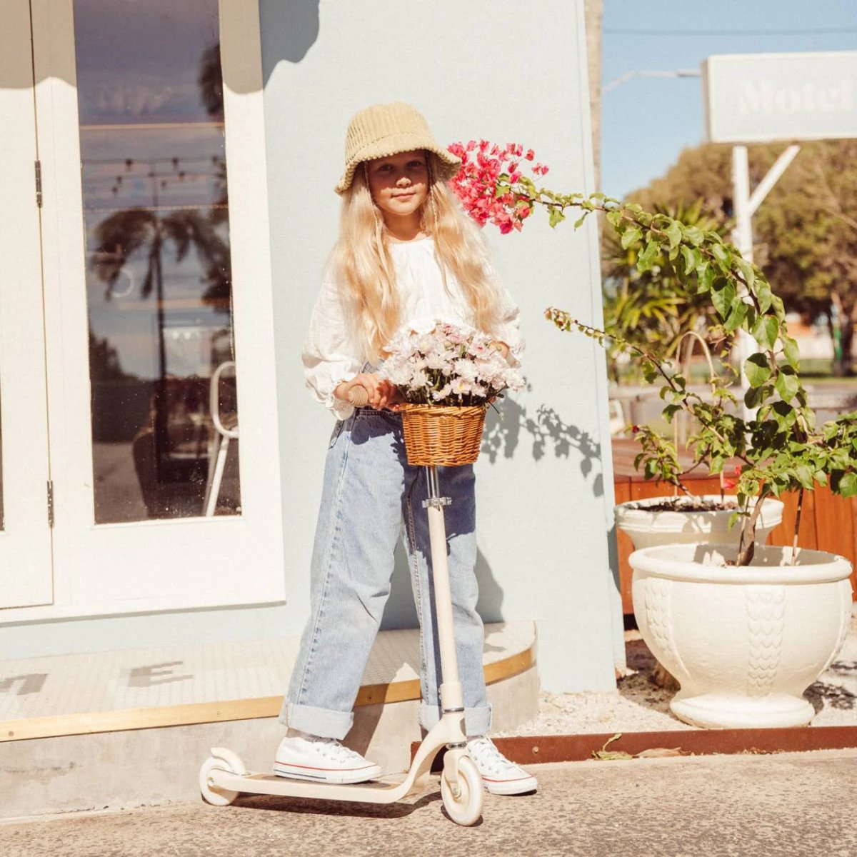 BANWOOD-Trottinette Maxi Crème