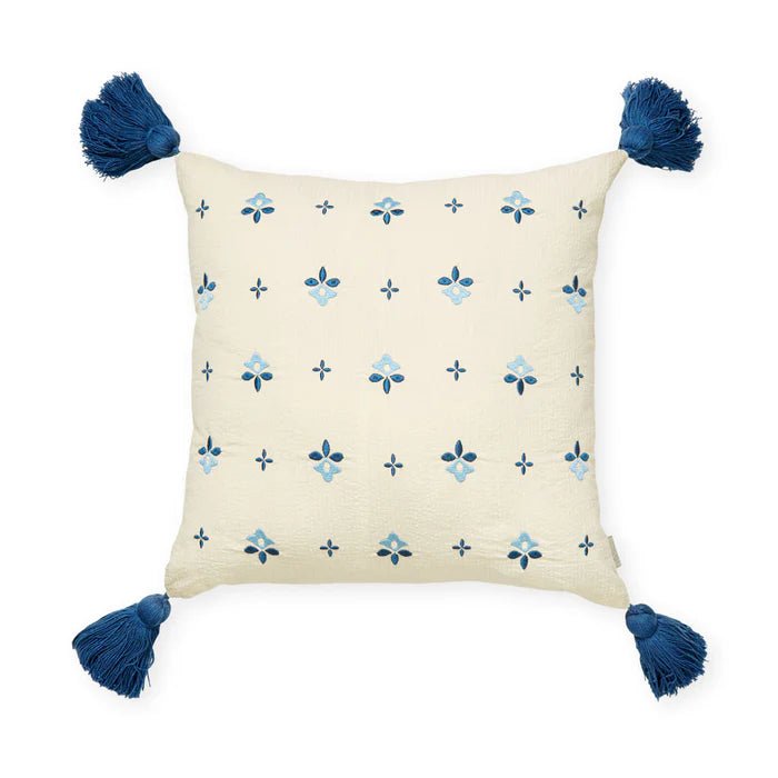 CAM CAM-Coussin Brodé - Ocs - Capri