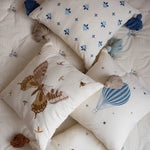 CAM CAM-Coussin Brodé - Ocs - Capri