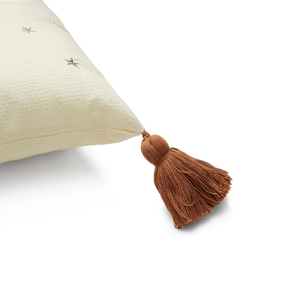 CAM CAM-Coussin Brodé Pour Enfants - Ocs -Vélo