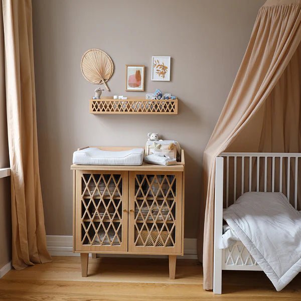CAM CAM-Couverture Douce - Ocs Classic Rayures Bleues