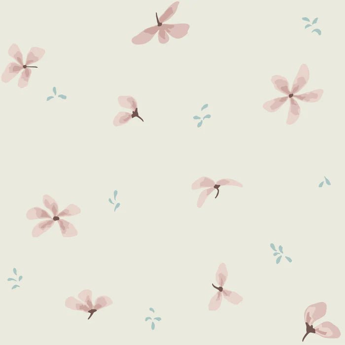 CAM CAM-Drap-Housse, 60 x 120 Cm - Gots Windflower Crème