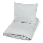 CAM CAM-Literie, Junior, 100 x 140 Cm - Gots Classic Rayures Bleu