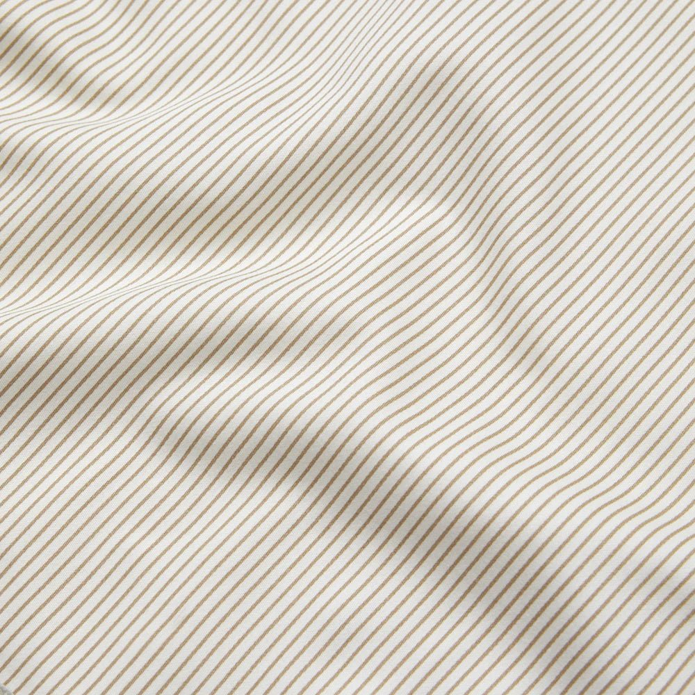 CAM CAM-Literie, Junior, 100 x 140 Cm - Gots Classic Rayures Camel