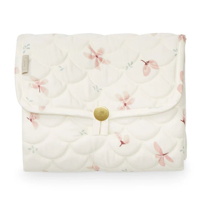 CAM CAM-Matelas À Langer Matelassé - Ocs Windflower Crème