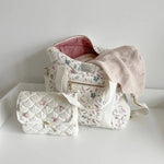 CAM CAM-Matelas À Langer Matelassé - Ocs Windflower Crème