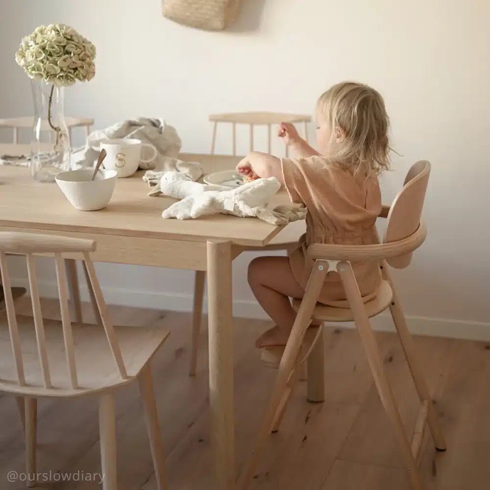 CHARLIE CRANE-Chaise Haute Évolutive Bébé En Bois TOBO