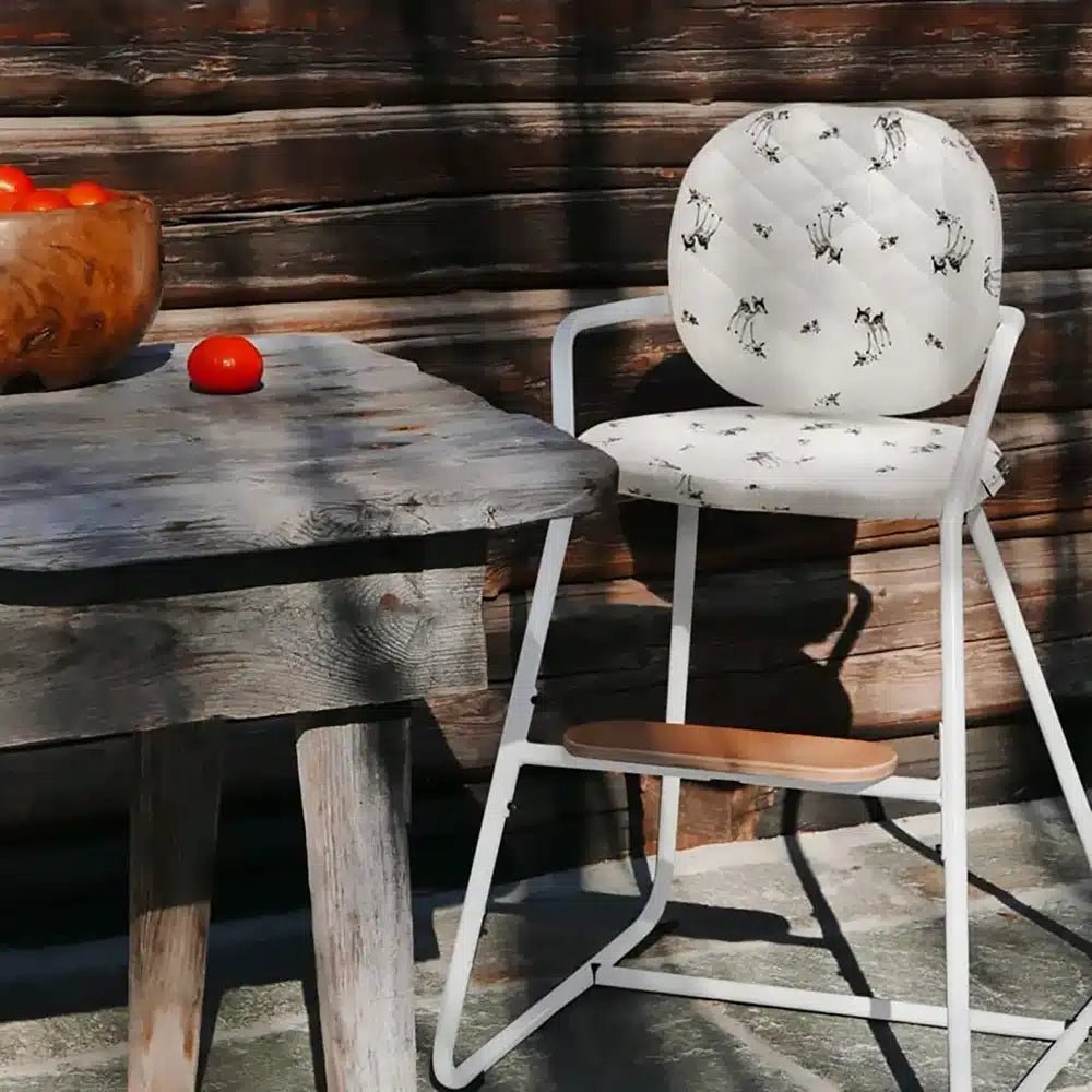 CHARLIE CRANE-Chaise Haute Évolutive TIBU White