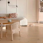 CHARLIE CRANE-Chaise Saba Fur En Hêtre Brut