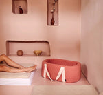 CHARLIE CRANE-Couffin KUKO Bois De Rose Matelassé - Matelas Inclus
