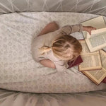 CHARLIE CRANE-Lit Kimi 120 Avec Matelas En Mousse + Surmatelas + Lacets Desert