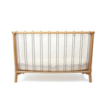 CHARLIE CRANE-Lit Kimi 120 Avec Matelas En Mousse + Surmatelas + Lacets Hazelnut