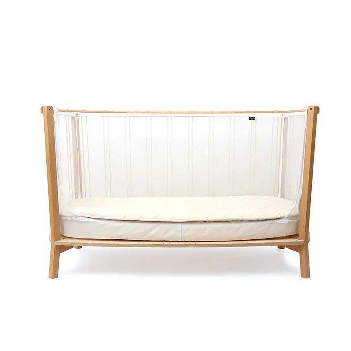 CHARLIE CRANE-Lit Kimi 120 Avec Matelas En Mousse + Surmatelas + Lacets Hazelnut