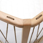 CHARLIE CRANE-Lit Kimi 120 Avec Matelas En Mousse + Surmatelas + Lacets Hazelnut
