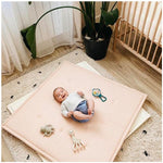 CHARLIE CRANE-Set d'Éveil Complet : Tapis TAMI Nude + Arche NAHO & Jouets en Bois