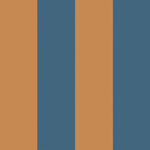 DEKORNIK-Papier Peint Pour Enfants Bleu Intense Et Caramel