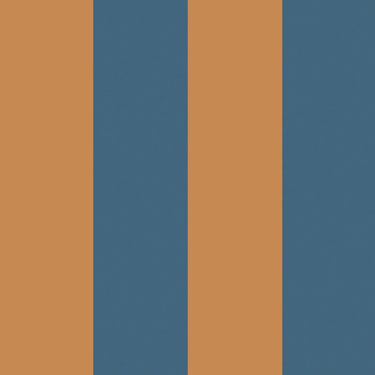 DEKORNIK-Papier Peint Pour Enfants Bleu Intense Et Caramel