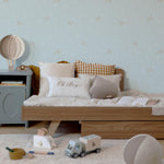 DEKORNIK-Papier Peint Pour Enfants Hirondelles Beige