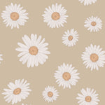 DEKORNIK-Papier Peint Pour Enfants Marguerites Toscanes Cappuccino