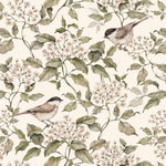 DEKORNIK-Papier Peint Pour Enfants Oiseaux Et Printemps Beige