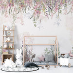 MUNKS & ME-Papier Peint Chambre Enfant Fleurs De Florence