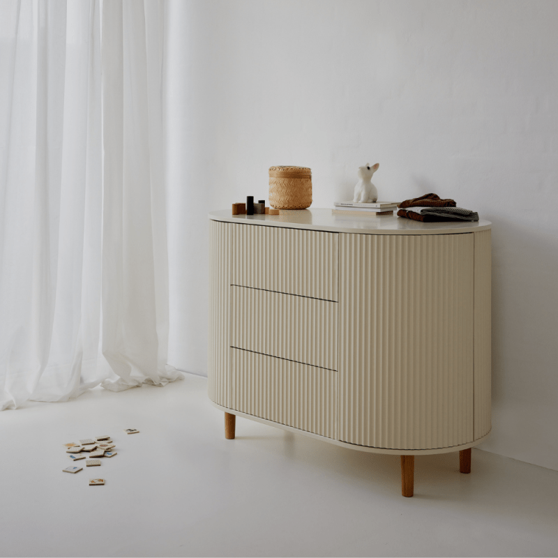 KAS KOPENHAGEN-Commode À Langer Kai - Kas Kopenhagen - Crème