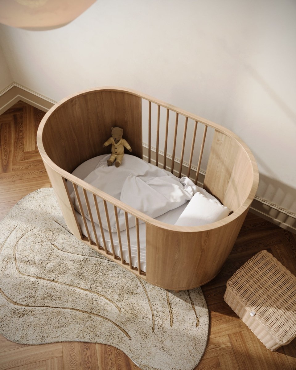 KAS KOPENHAGEN-Lit Bébé Évolutif Kai - Kas Copenhagen - Chêne