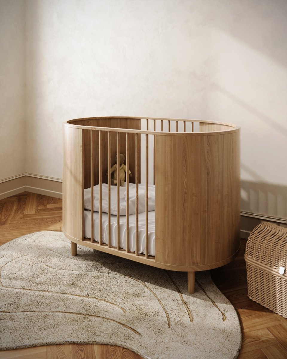 KAS KOPENHAGEN-Lit Bébé Évolutif Kai - Kas Copenhagen - Chêne