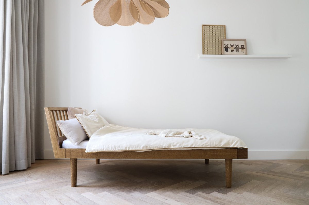 KAS KOPENHAGEN-Lit Eli Combiné - Kas Copenhagen - 90 X 160 Cm - Chêne Fumé