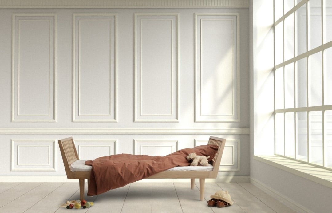KAS KOPENHAGEN-Lit Eli - Kas Copenhagen - 90 X 200 Cm - Chêne Fumé