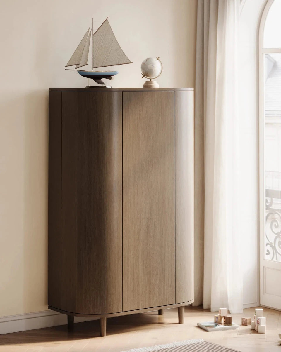 KAS KOPENHAGEN-Armoire Kai - Kas Copenhagen - Chêne Fumé