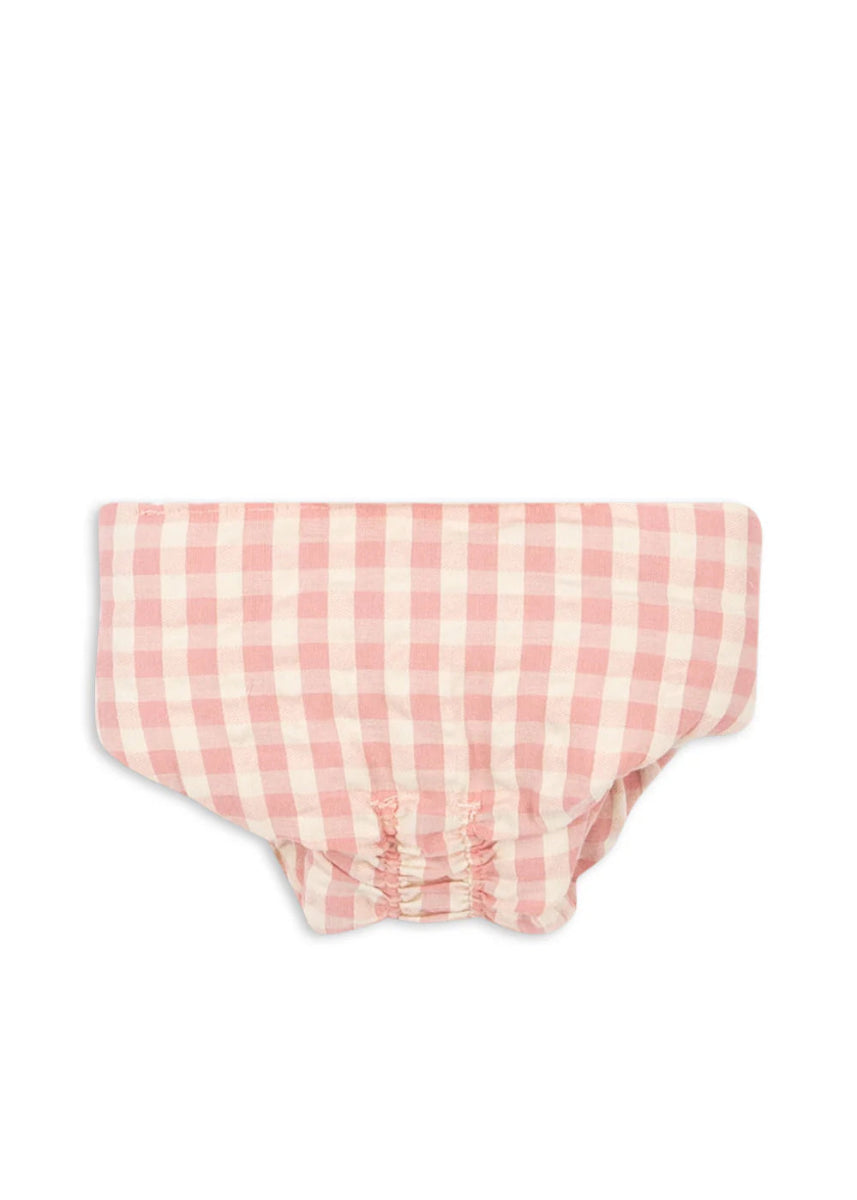 KONGES SLØJD-Ensemble De Chambre De Poupée - Carreaux Rose Poudre