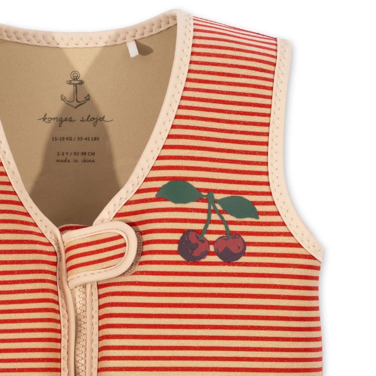 KONGES SLØJD-Gilet Natation Flotteur - Rayures Scintillant