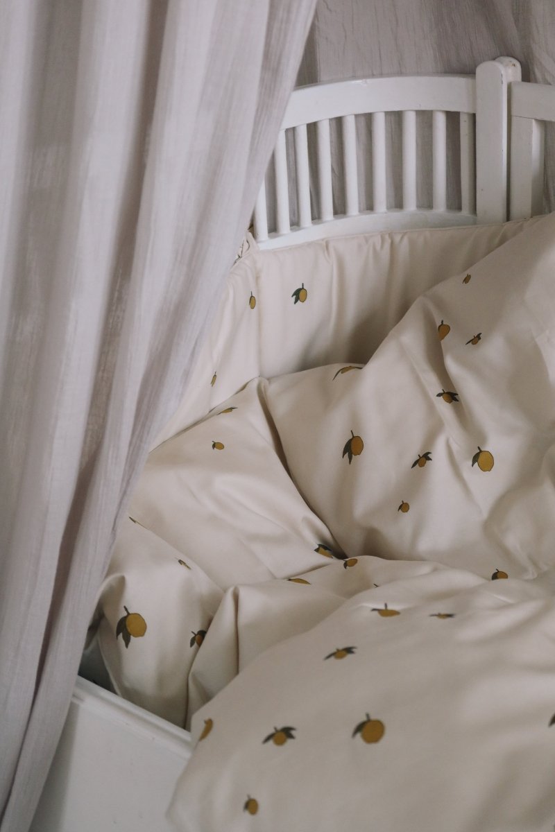 KONGES SLØJD-Parure de Lit Pour Lit Junior 100x140cm - Citron