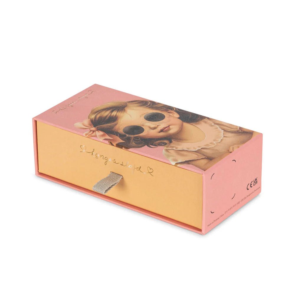 KONGES SLØJD-Lunettes De Soleil Bébé - Fleur Brume Pailletée